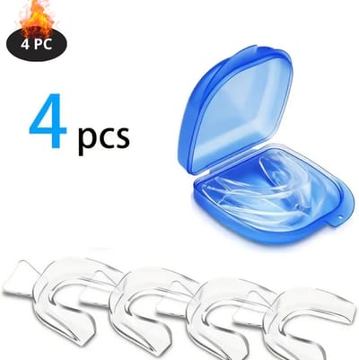 Livano Mouthguard - Bitje Kickboksen - Vechtsport - Gebitsbeschermer - Boksen - Kinderen & Volwassenen - 4 Stuks