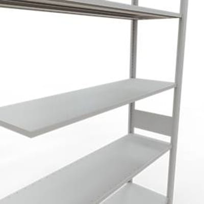 SCHULTE Lagertechnik - Insteekbevestiging met lengtebout - 3000x1300x400 mm, type 150 kg