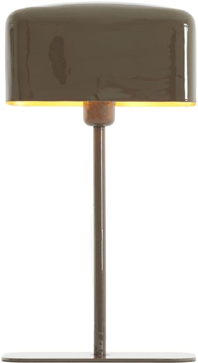 Tafellamp - bruin - Elenie - metaal - nachtkastlamp - E27 - 1897383 - Light & Living