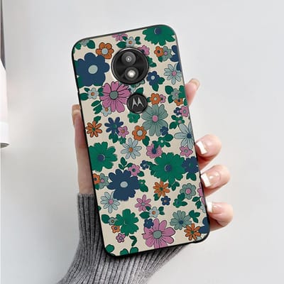 Hoesje Cover Voor Motorola Moto G7 Play Prachtig Hoesje Zachte Siliconen Shell Voor Motorola Moto G7 Power Schattig Cartoon Zwart Hoesje Moto G7 Play