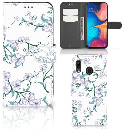 Samsung Galaxy A30 Uniek Hoesje Blossom White