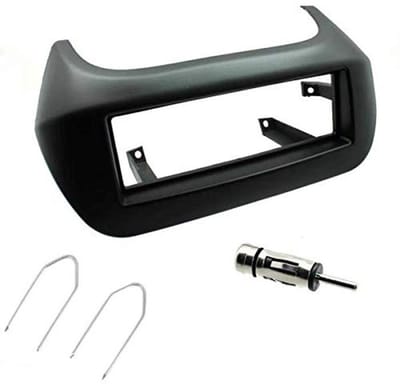 1 DIN Autoradio Inbouwset met Diafragma en Antenne-adapter voor Citroën, Fiat en Peugeot