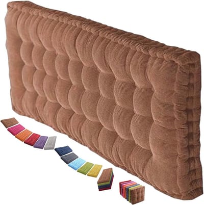 Bankkussen - Tuinkussen Zitkussen - Buiten Zitten - Verdikt Comfort - 50x150cm - Grijs