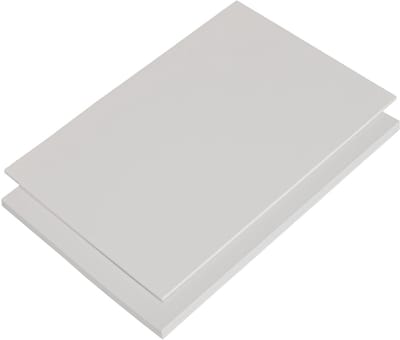 Polystyreen Platen (PS) Wit en Zwart | Verschillende Afmetingen & Dikte | Modelbouw en Reclameborden
