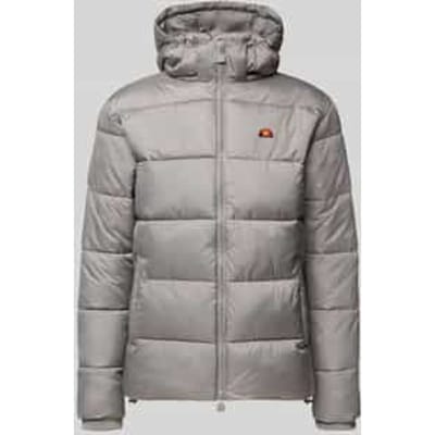 Regular fit gewatteerd jack met logostitching, model 'Paddero'