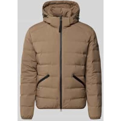 Regular fit donsjack met capuchon