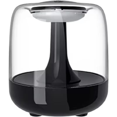 Kamergeurverspreider Luchtbevochtiger 7 Kleurrijke LED-licht Diffuser 440ML Watertank Hoge Frequentie Verstuiving Grote Vernevelaar gray