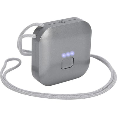 Draagbare Draagbare Luchtreiniger USB Persoonlijke Mini Negatieve Ionen Ketting LuchtverfrisserZwart zwart