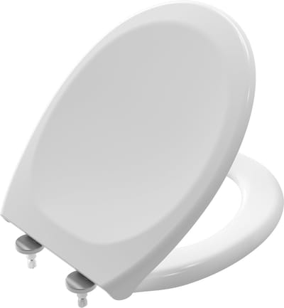Unyqoos® Witte wc-bril met softclose en ergonomisch ontwerp voor standaard toiletten