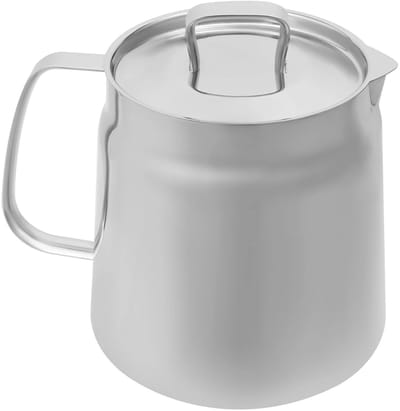 DIMICO - Frituurpan - Friteuse - Frituurpannen - 2L - Frituurpot - Frietpan - Snackpan - RVS - Incl. Frituurmandje en Oliezeef