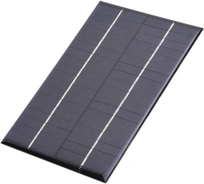Zonnepaneel - Laadbord - Energie Opwekken - Hoog Rendement - 200x130x2mm - Zwart