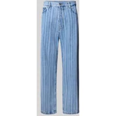 Loose fit jeans met all-over print, model 'Rylan'
