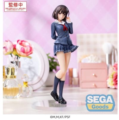 Japanse Anime Figuur - Saekano the Movie - Finale Luminasta PVC Statue Megumi Kato Uniform Ver. 22 cm