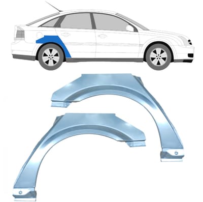 Reparatiepaneel achterspatbord voor Opel Vectra C 2002-2009 / Links + Rechts
