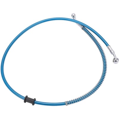 100cm Motorfiets Remleiding Universele Blauw Stalen Remslang voor Motocross Scooter ATV Dirtbike blue