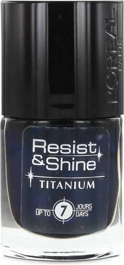 L'Oréal Resist & Shine Nagellak - 731 Black Marine