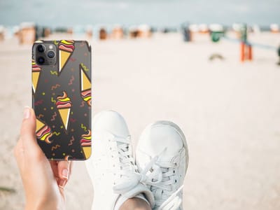 Apple iPhone 11 Pro Max Siliconen Case Icecream