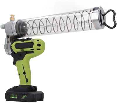 Vetpistool - Smeerpistool Elektrisch - Machineonderhoud - Variabele Snelheidstrigger - 12000 PSI - Zwart