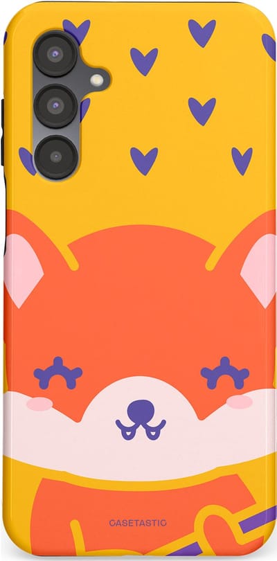 Casetastic Hoesje Geschikt voor Samsung A16 - Stijlvolle Beschermende Duo-layer Case - Vossen beat