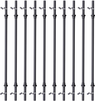 Gorilla Sports Voordeel Aerobics Halterstangen 130 cm - 10 stuks