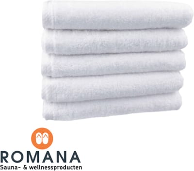 Romana Products Hotelhanddoek - Luxe Badhanddoek - Wit - 100cm x 200cm - Zacht en Absorberend