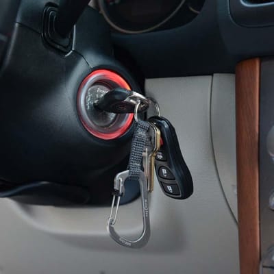 NITE IZE SlideLock Key Ring Stainless Steel