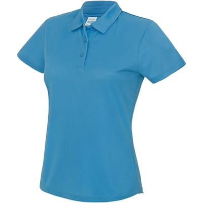 Just Cool - Cool Dames Polo - Sapphire Blue maat M