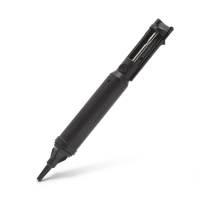 Professionele Desoldeerpomp Antistatisch - Tinzuiger Met Verwisselbare Punt - Puntdiameter 3,2mm - Inhoud 142ml - Vacuümpomp Voor Soldeerwerk En Elektronica Reparatie - Verkoopeenheid 1 Stuk [10212]