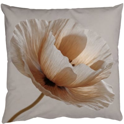 Sierkussens - Kussentjes Woonkamer - 50x50 cm - Bloem - Beige - Crème