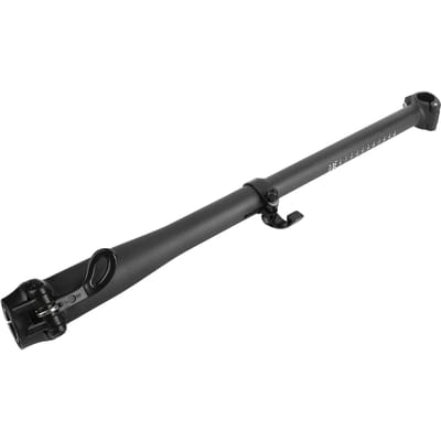 1 Jeu Potence Vélo Pliant Libération Rapide Haute Résistance Fibre de Carbone Potence Guidon Pliant pour 28,6 mm