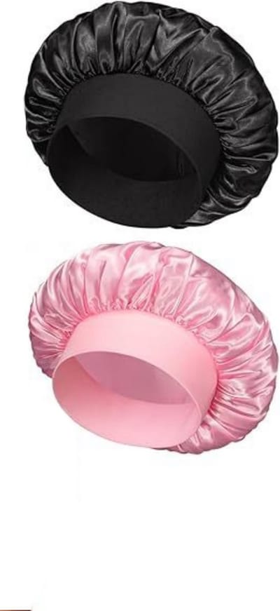 Slaapmuts Dames – Haar Bescherming Nacht Hoed – Zijdezachte Haarkap tegen Pluizen & Splijten – Comfortabel One Size Elastisch – Voor Lang & Kort Haar
