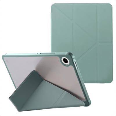 imoshion Tablet Hoes - Geschikt voor Samsung Galaxy Tab A11 - Bookcase- Donkergroen