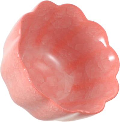 Keramische Mengkom - Spa Kom - Gezichtsmasker Maken - Glad Geglazuurd Oppervlak - 7 x 7 x 4 cm - Roze