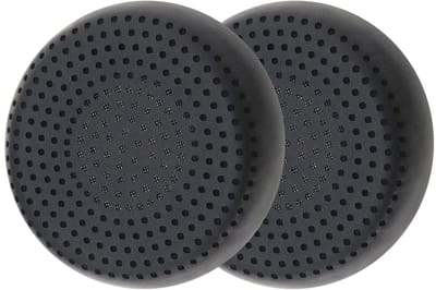 Dailygoods - Oorkussens - Eiwit Lederen Oorbeschermers - Zwart - Memory Foam - Vervangingsset - Geschikt voor Skullcandy Grind