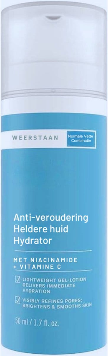 Anti-Aging Clear Skin Nachtcrème - Vermindert Puistjes- Pigmentvlekken & Rimpels - Niacinamide & Vitamine C - Voor Gecombineerde Tot Vette Huid - 50 ml
