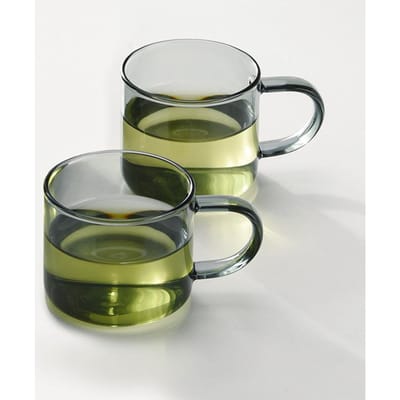 Bekers Huishouden Verdikken Transparant Glas Theekop Hittebestendig Hoge Temperatuur Explosieveilig Thee Geurige Thee Koffiekopjes 100ml gray