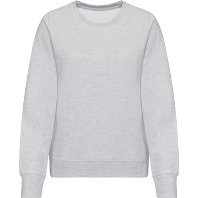 Just Hoods - AWDis Sweat Dames - Heather Grey maat L