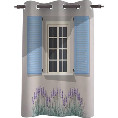 Oceaan Nautisch Zeilen Raamgordijnen Huisdecoratie Woonkamergordijnen Keukengordijnen Paneelgordijnen voor Slaapkamer 135W x 115H(cm)