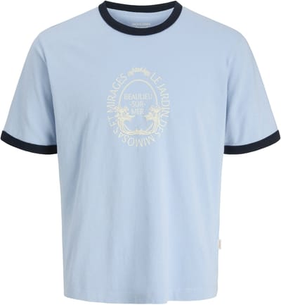JACK&JONES - JORMENTON RINGER VINTAGE TEE SS CN - Heren - T-shirts