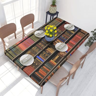 Tafelhoes Rechthoekig - Tafelkleed Cover - Bescherming Tafel - Waterdicht Elastisch - 122 x 76 cm - Zwart