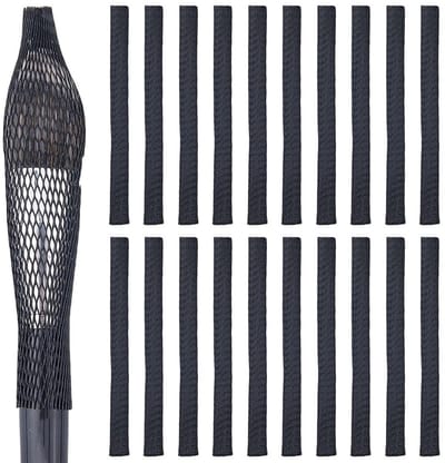Vt products - Make-up Borstel Protector - Herbruikbaar - Elastische Netting - 100 Stuks - Perfect voor Reizen - 12 cm