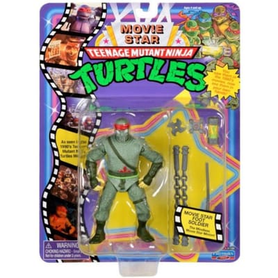 Teenage Mutant Ninja Turtles TMNT: 1991 Movie Star Action Figure: Foot Soldier