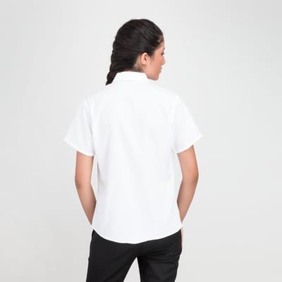 Russell Collectie Dames/Dames Korte Mouwen Ultiem Niet-Ijzershirt (Wit)