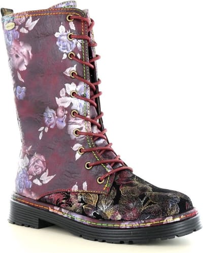 LAURA VITA INCASO Hoge Veterschoen Maat: 38