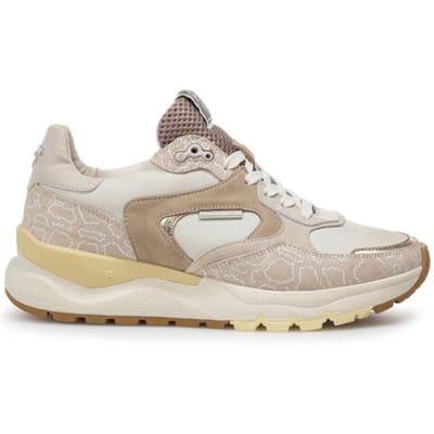 Floris Van Bommel Sfw-10164 Treni Sneakers - Textiel - Dames - Beige - Maat 39