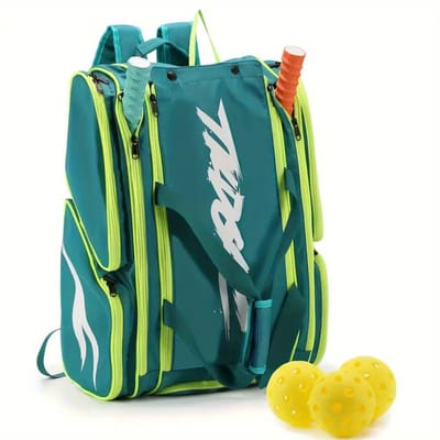 Nivard Padeltas - Padel Tas - Tennistas - Tennis - Rugzak - Hoes - Heren - Dames - Zak - Groen