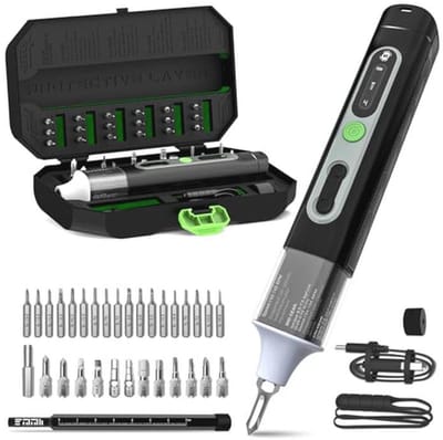 36-in-1 Mini Elektrische Schroevendraaier - Precisieschroevendraaierset voor Reparaties