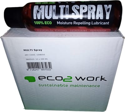 1 X ECO 2 Work 100% Ecologische multi Spray incl evospray rietje LET OP vergelijkbaar met 650ml