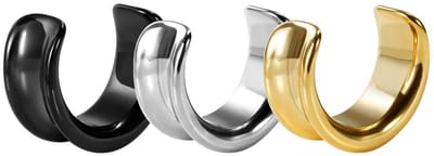 Dailygoods- Roestvrij Staal Oorstekers - Uniseks - Diverse Maten - Geschenkpakket - Modieuze Piercingsieraden - Hoogste Kwaliteit