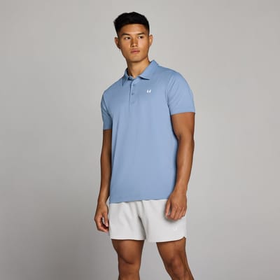 MP Men's Training Polo Shirt - Mistblauw - XS